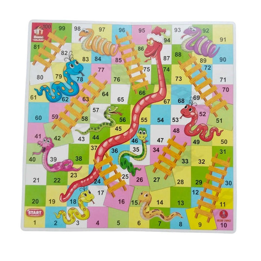 Snakes& Ladders | Cardboard | Educational Toys