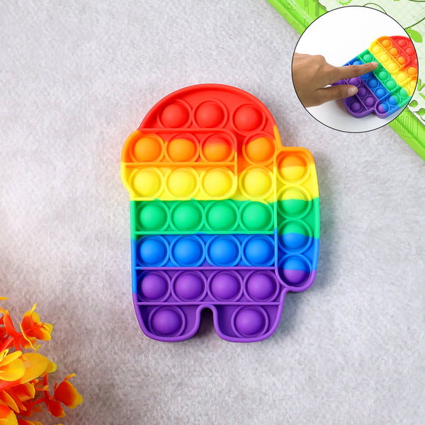 Premium Astronaut Silicone Pop It Fidget Toy (1 Pc)