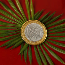Dual-Tone Lakshmi Ganesh Religious Coin