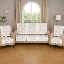 Elegant Leaf Sofa Runner