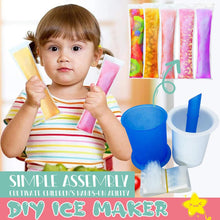 DIY Manual Popsicle Maker – Reusable Ice Cream Mold (Approx 20 Pcs Packing Bag)