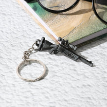 Premium Metal Rifle Gun Shape Keychain (1 Pc)