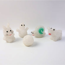 MULTI SHAPE SMALL LIGHT LAMPS LED SHAPE CRYSTAL NIGHT LIGHT LAMP (6 PC SET)