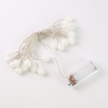 Battery Powered Warm White Ball Fairy Lights