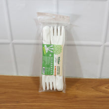 Compostable Bagasse Fork – 10 Pcs Pack