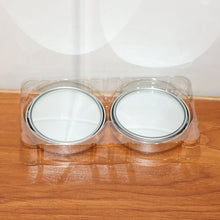 Car Blind-Spot Side Mirror Silver Frame - (2 Pc / Set)