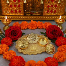 Ganesh Embossed Roli–Chawal Kumkum Chopra - (1 Pc)