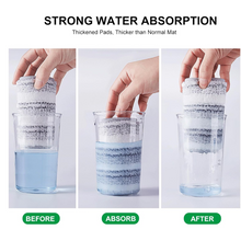 High-Quality 40x13 cm Reusable Flat Mop Microfiber Cleaning Pad Refill (1 Pc)