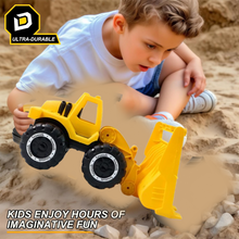 Funwoods Friction-Powered Front Loader / Bulldozer Toy - (1 Pc)