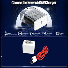Super Fast Charger With Cable for All iPhone, Android, Smart Phones, Tablets.