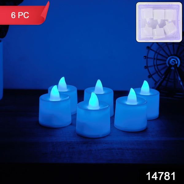 Blue LED Tea Light Candles