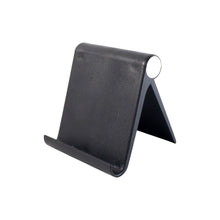 Plastic Foldable Desktop Mobile Stand (1 Pc  Black)