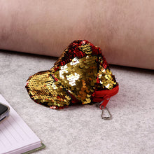 Stylish Sequin Mini Cap-Shaped Coin Purse (1 Pc)