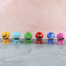 Spring Emoji Bobble Head Dolls - (6 Pc Set)