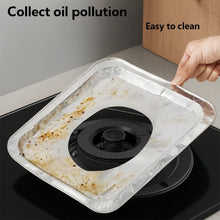 Aluminum Gas Stove Burner Protector Covers (10 Pc / 23x23 cm)