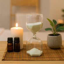 Elegant Glass Hourglass Sand Timer (1 Pc)