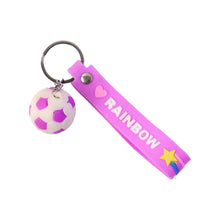 Cute Silicone 3D Key Chain with Metal Hook & Strap (Pack of 1)