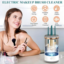 Electric Makeup Brush Cleaner and Dryer – Automatic USB Rechargeable Brush Washing Machine