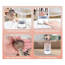 Electric Makeup Brush Cleaner and Dryer – Automatic USB Rechargeable Brush Washing Machine