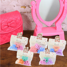 Plastic Small Hair Clips for Girls Kids Hair Accessories (3 Pcs Set / Mix Color & Design)