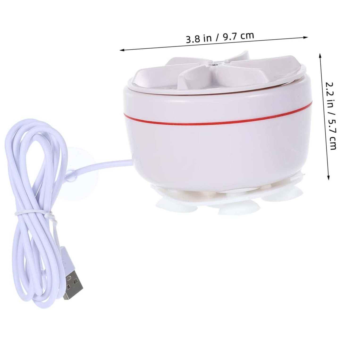 Mini Turbo Washing Machine – Portable USB-Powered Washer for Home, Camping, College & Small Spaces