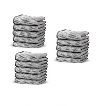 Generic Pack of 15 Stainless Steel Dishwash Scrub (Silver)