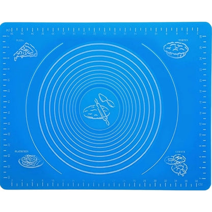 Generic Pack of 3 Silicone Roti Mat (Blue)