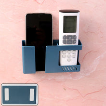 Wall Mounted Multi-Purpose Storage Holder – Mobile and Remote Control Organizer (1 Pc)