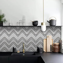 Waterproof Chevron Pattern Wall Sticker
