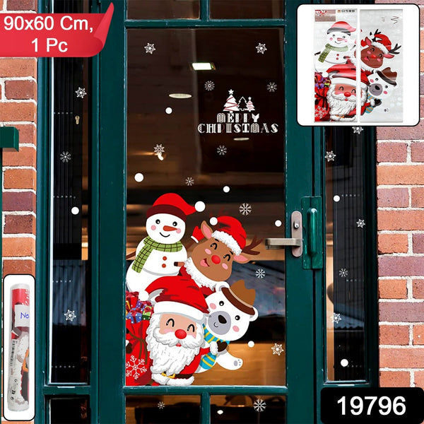Christmas Theme Wall & Glass Sticker