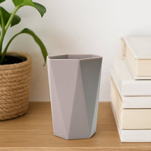 Hexa Cut Plastic Glass for Kitchen