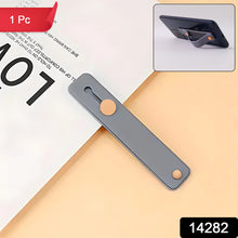 Dark Grey Phone Loop Finger Holder Phone Grip Straps Silicone Phone Finger Strap (1 Pc)